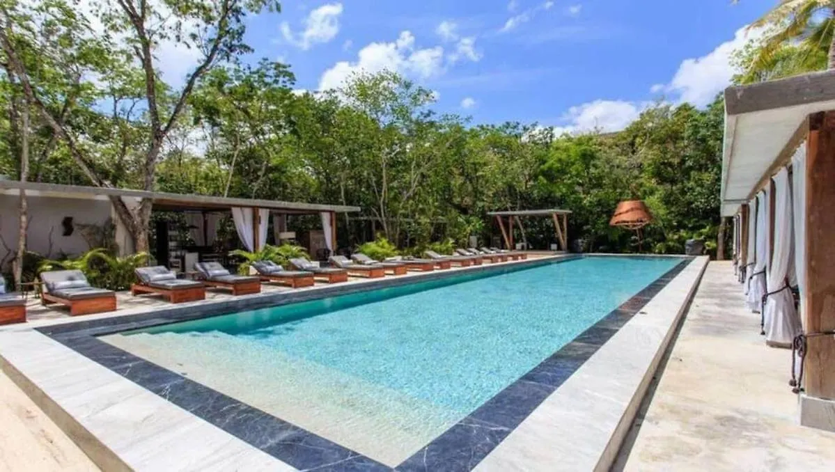 Luxurious Oasis Jacuzzi With Art Gallery And Pool Tulum 0*,  Meksika