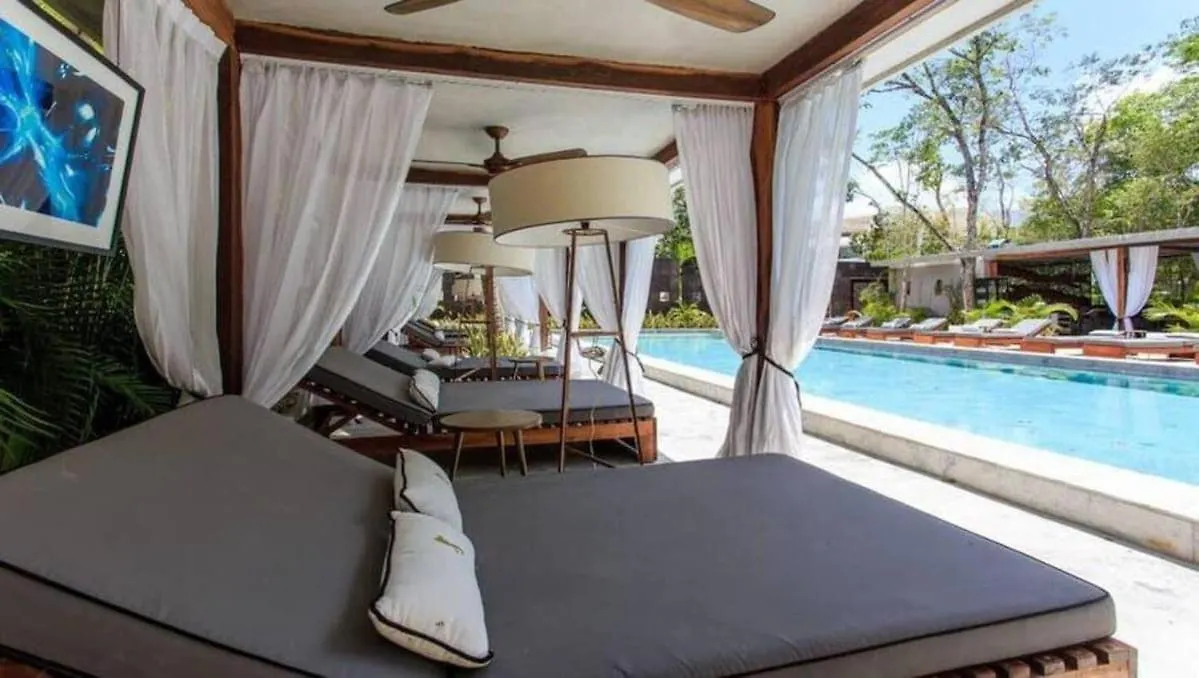 Luxurious Oasis Jacuzzi With Art Gallery And Pool Tulum Daire