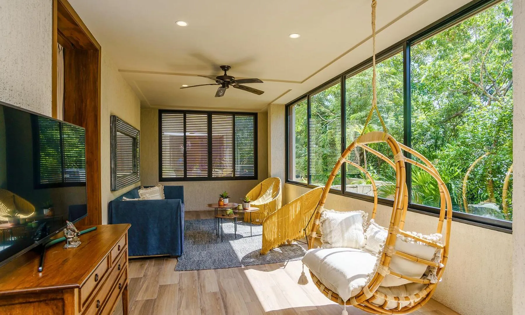 Daire Luxurious Oasis Jacuzzi With Art Gallery And Pool Tulum