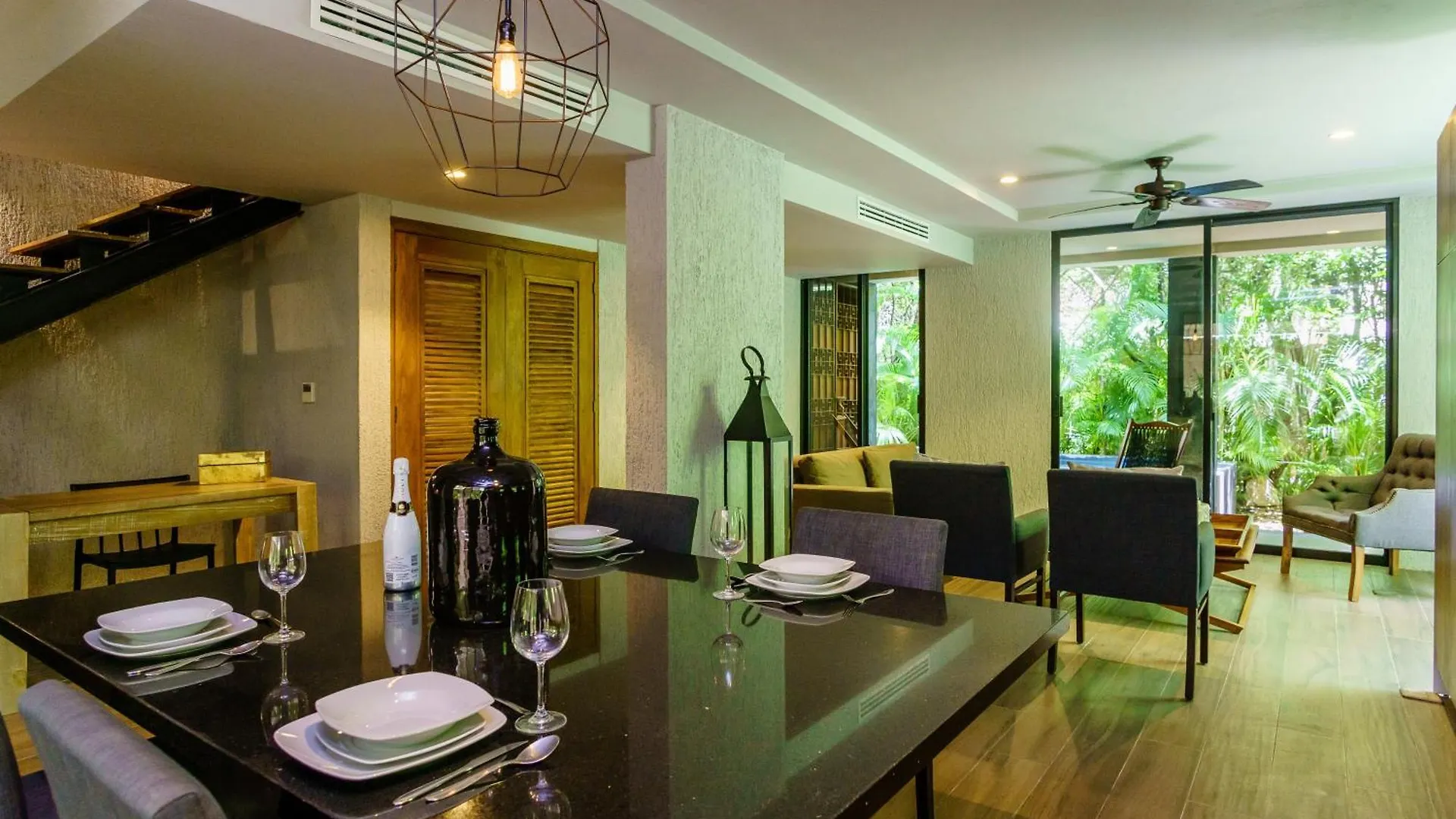 Daire Luxurious Oasis Jacuzzi With Art Gallery And Pool Tulum Meksika